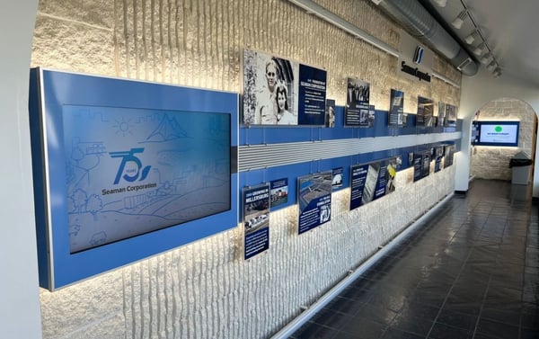 PFI - Seaman Corp - History Wall