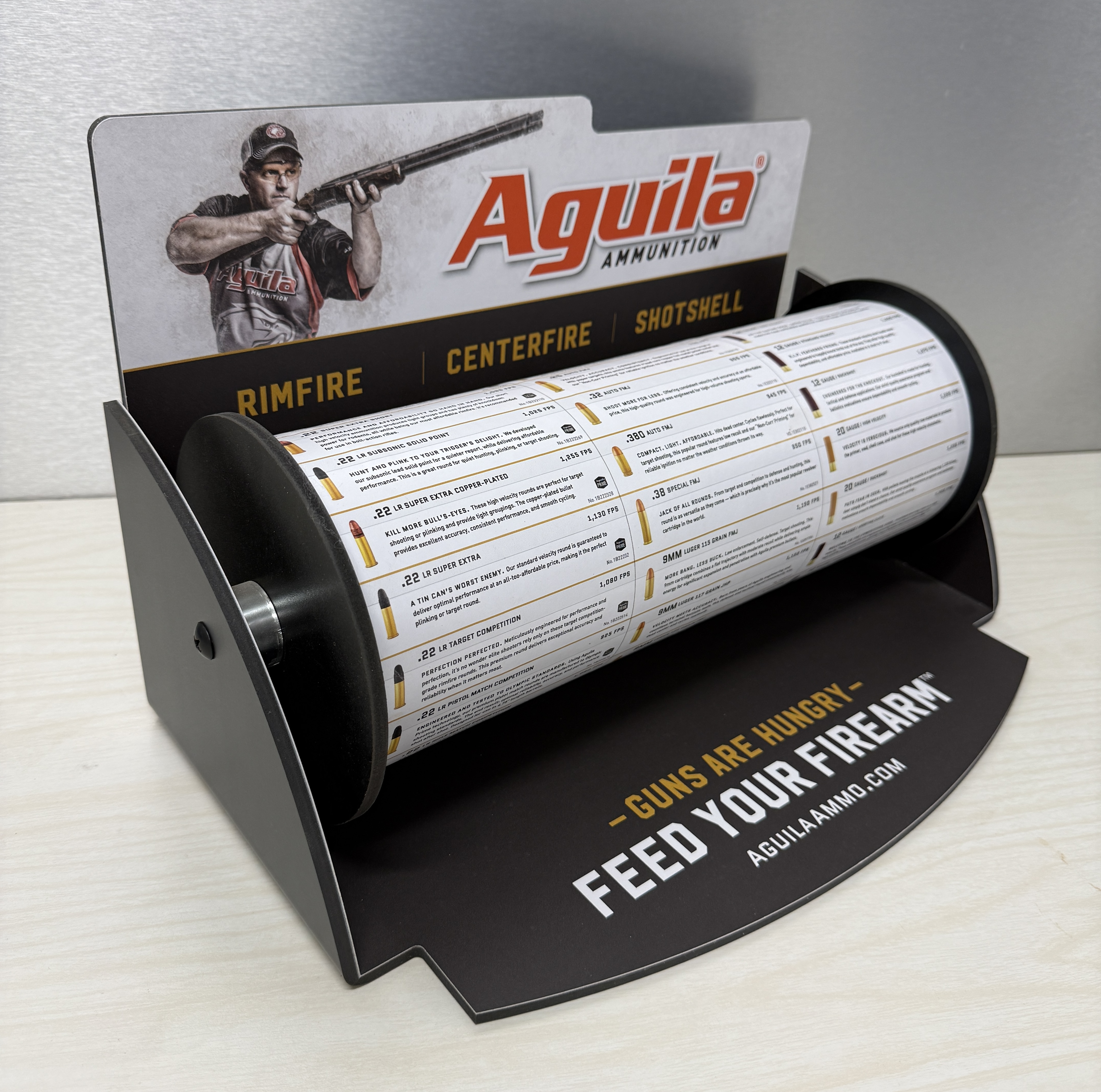 Aguila Product Education Display 2
