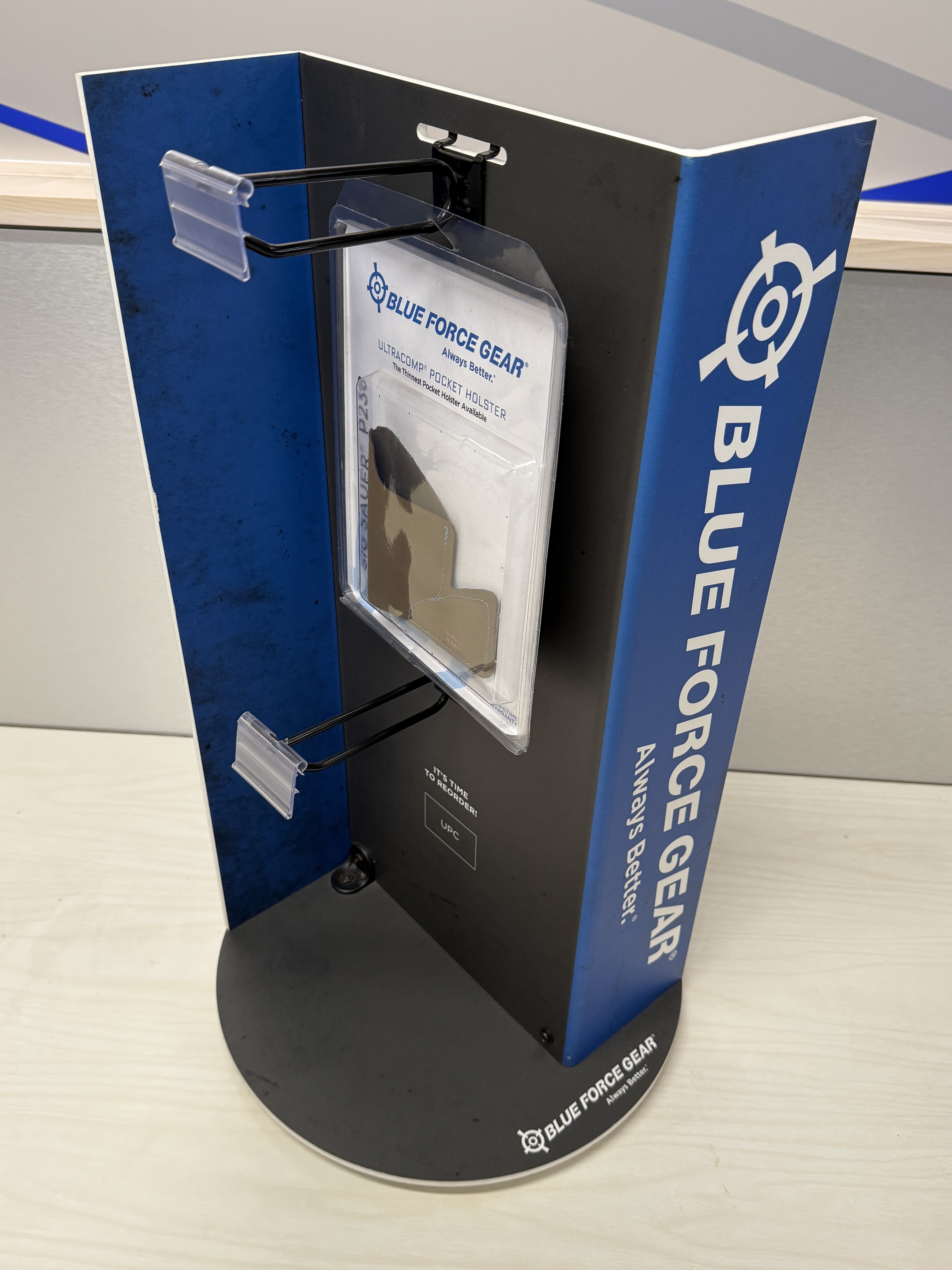 Blue Force Gear Counter Merchandising Display 2