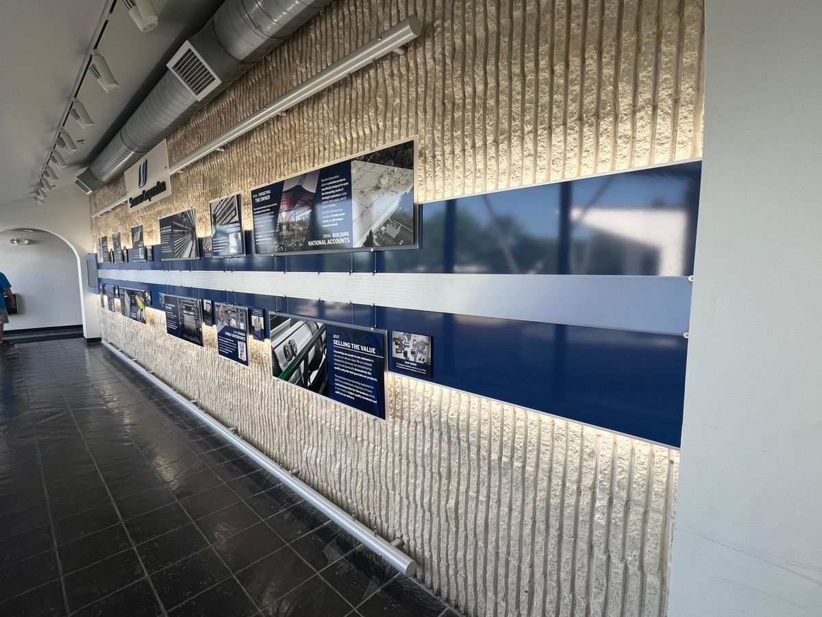 Lobby-display-company-story