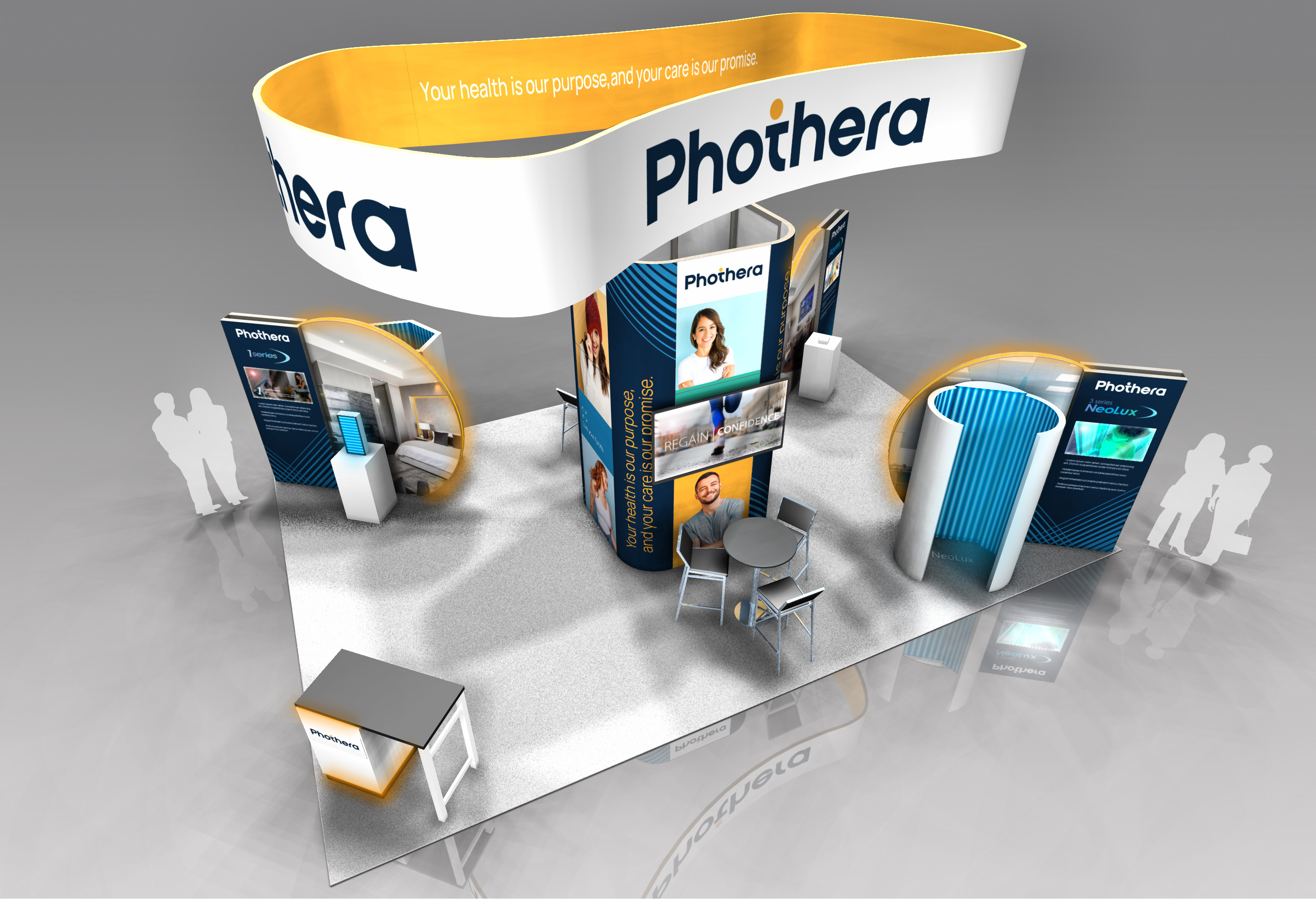 Phothera 20x30 - Rendering - V5 - Custom Exhibit