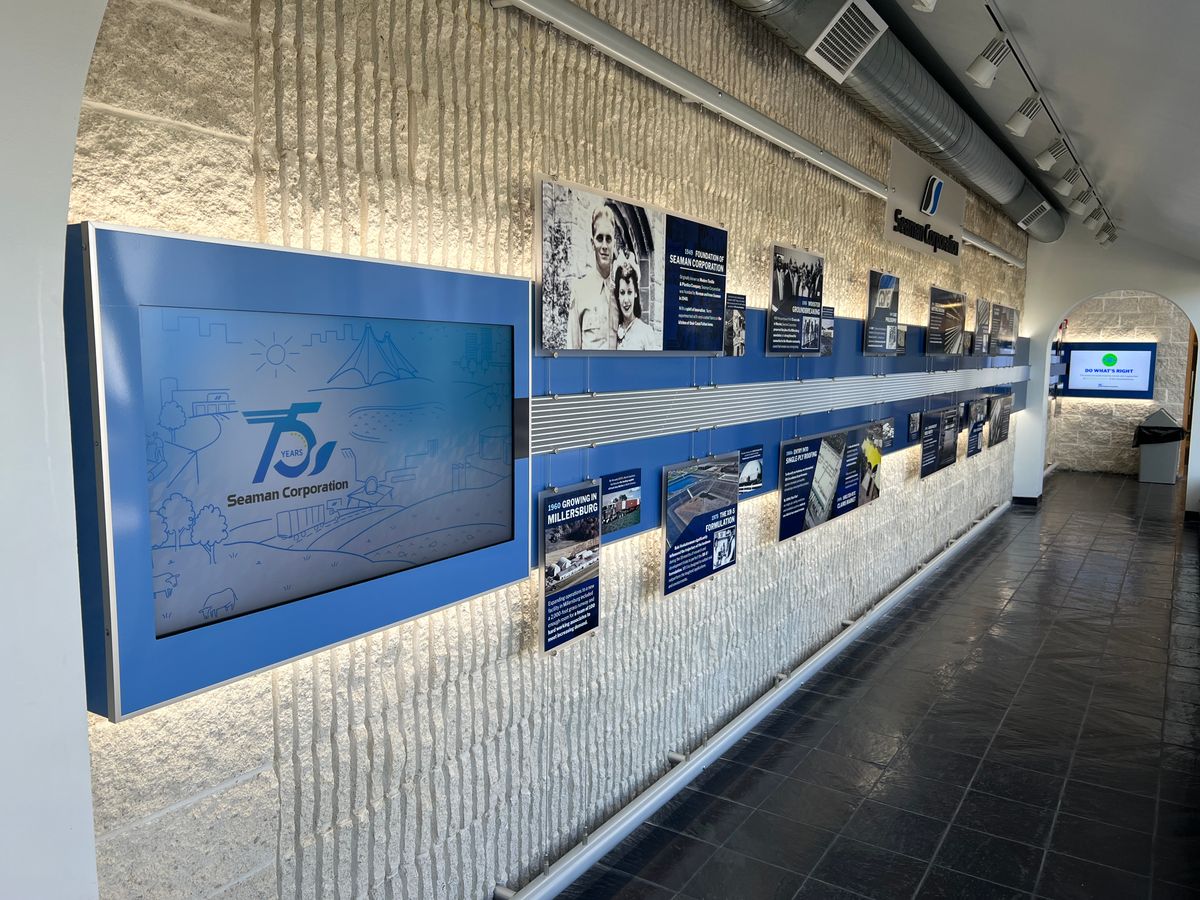 corporate-timeline-installation